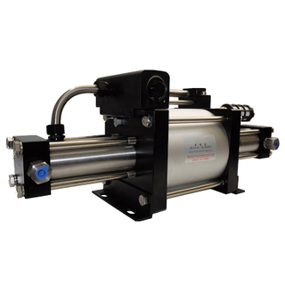 USUN GBT 系列 160MM 驅動 氣動雙級氣體加壓泵 氦氣，氮氣，氬氣,CO2 氣體充裝泵 氣體補壓泵